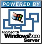 Powered by Windows 2000 Server
