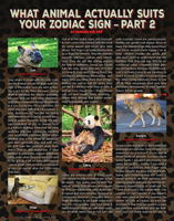 What Animal Actually Suits Your Zodiac Sign - Part 2