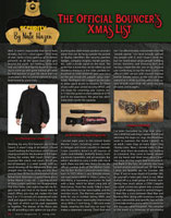 The Official Bouncer's Xmas List