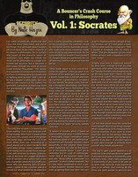 A Bouncer's Crash Course in Philosophy — Vol. 1: Socrates