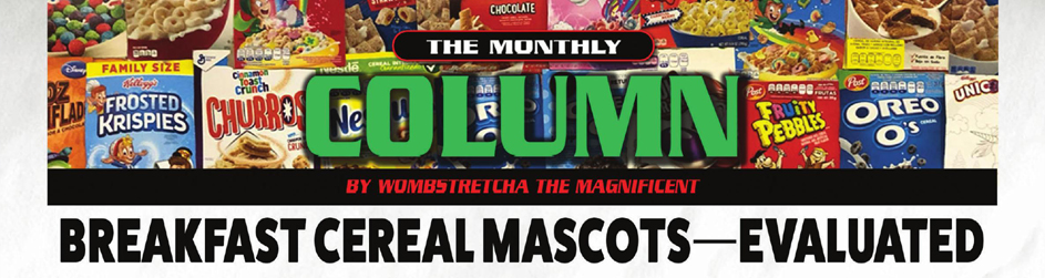 Breakfast Cereal Mascots - Evaluated