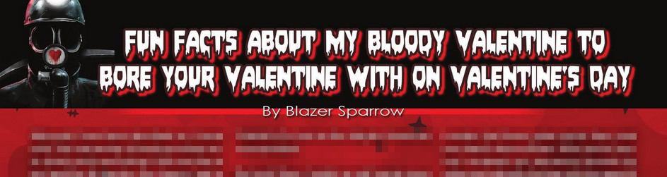Fun Facts About My Bloody Valentine to Bore Your Valentine With on Valentine's Day
