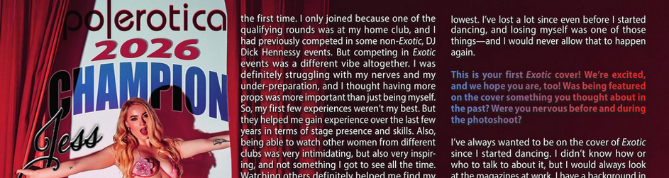 Q&A: Polerotica 2026 Winner Jess