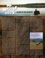 Me, Myself, And I&mdash;Alone In The Country